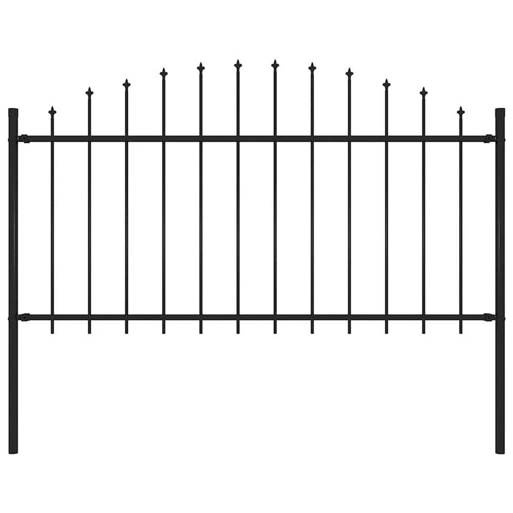 Lauko tvora su iečių viršug., juoda, (1,25-1,5)x1,7m, plienas