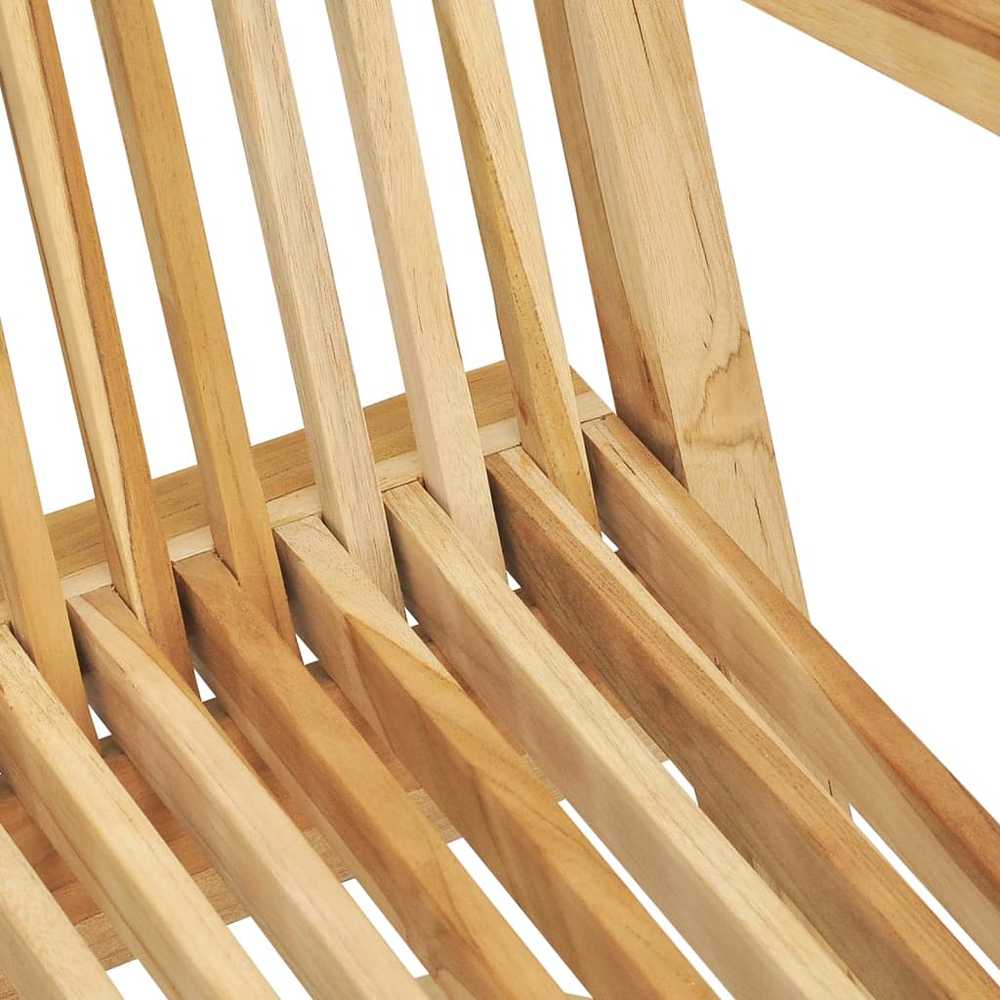 Lauko baldų komplektas Lauko valgomojo baldų komplektas, 5d., tikmedžio med. masyvas