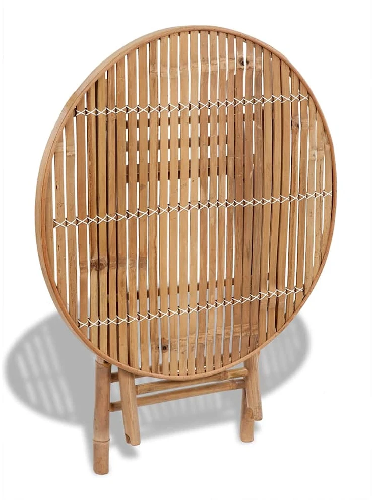 Lauko baldų komplektas Lauko valgomojo kompl., 5d., bambuko mediena, sulankst.
