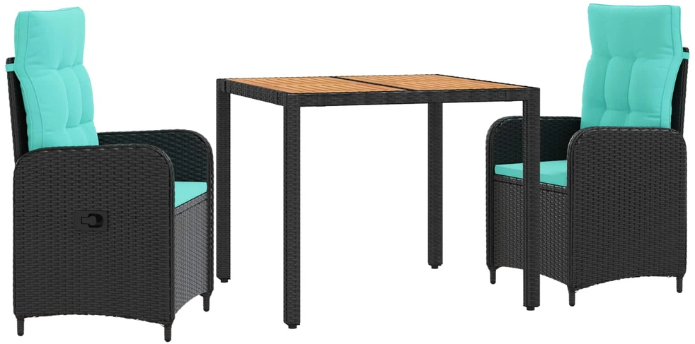 Lauko valgomojo komplektas 3 vnt.