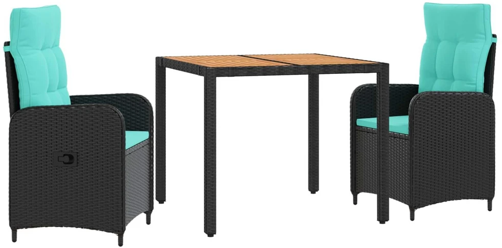 Lauko valgomojo komplektas 3 vnt.