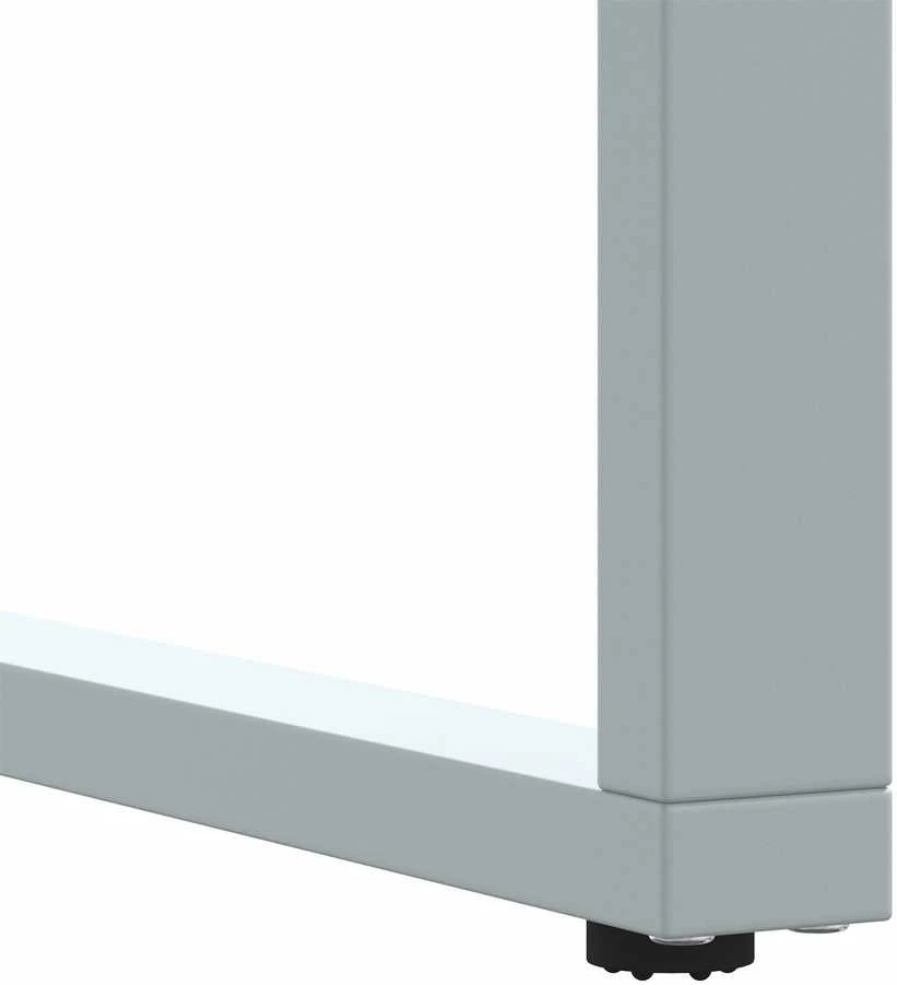 Sodo stalas Pilka 160 x 80 x 75 cm Kietos akacijos mediena