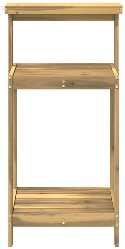 Lauko vazonų stalas 56,5 x 48,5 x 107 cm Balta
