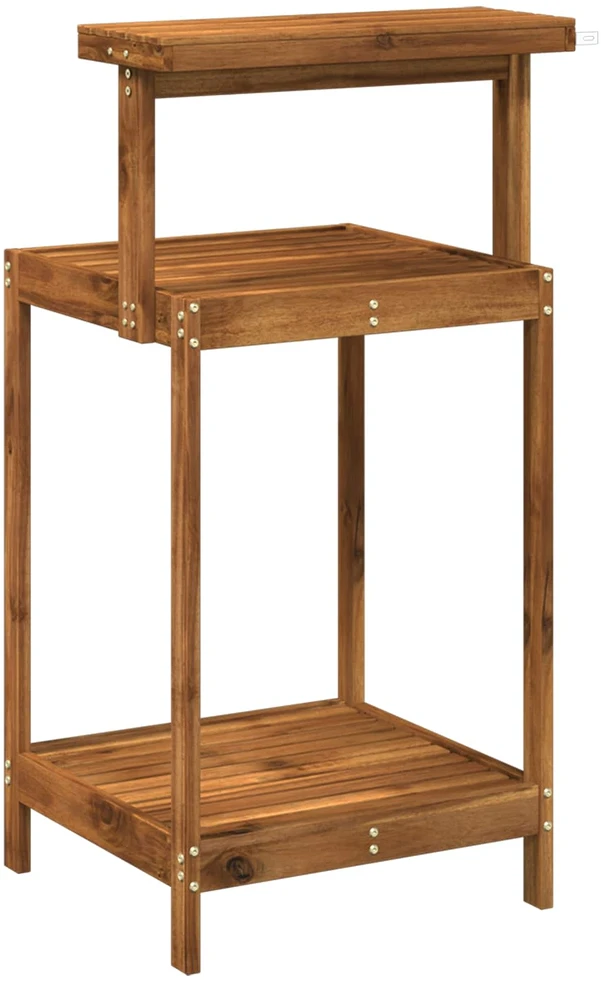 Lauko vazonų stalas 56,5 x 48,5 x 107 cm Natūrali
