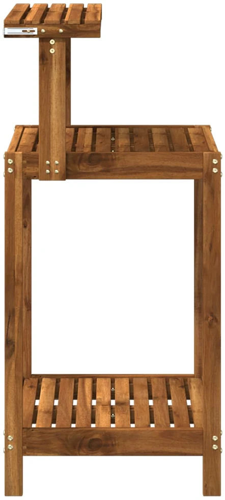 Lauko vazonų stalas 56,5 x 48,5 x 107 cm Natūrali