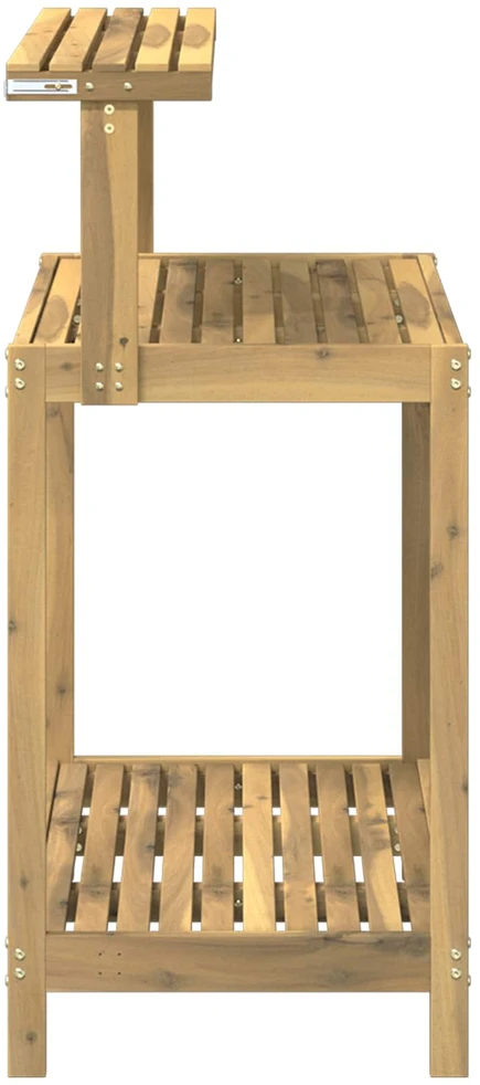 Lauko vazonų stalas 86,5 x 48,5 x 106 cm Balta