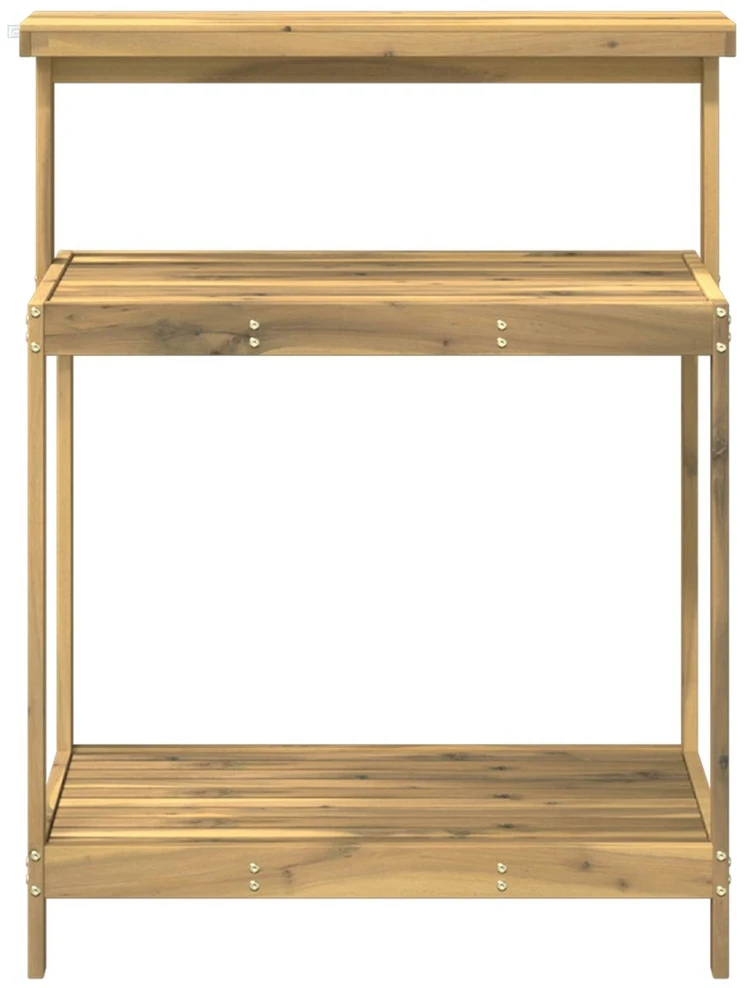 Lauko vazonų stalas 86,5 x 48,5 x 106 cm Balta