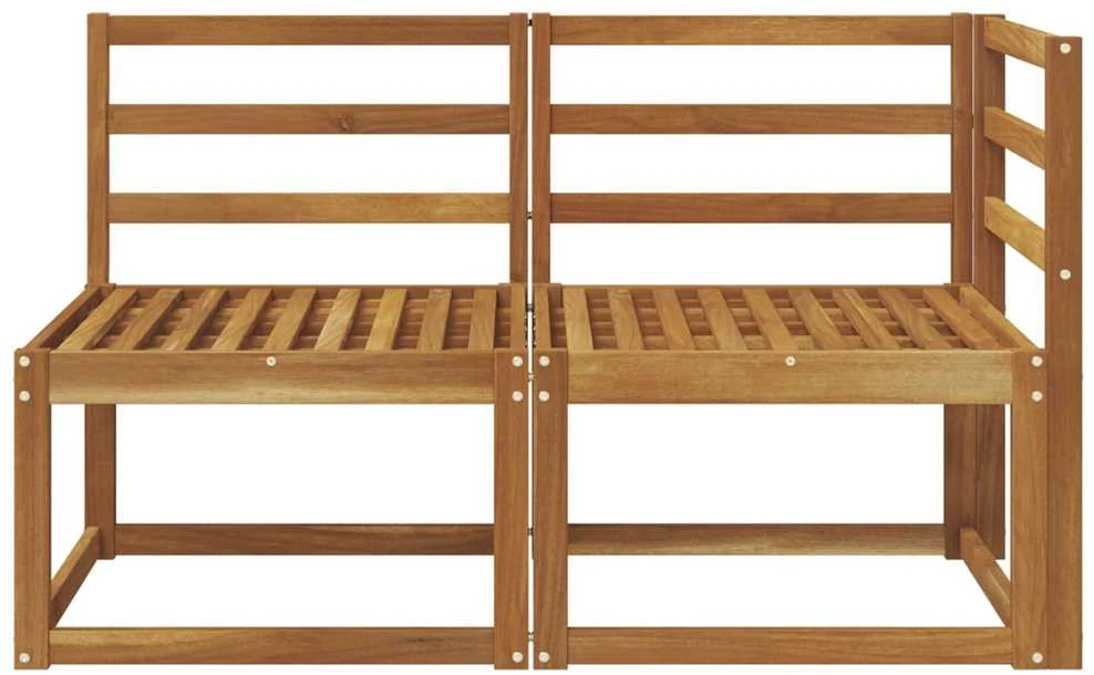 Lauko vidurinė ir kampinė sofa 2 Vienetas Natūrali