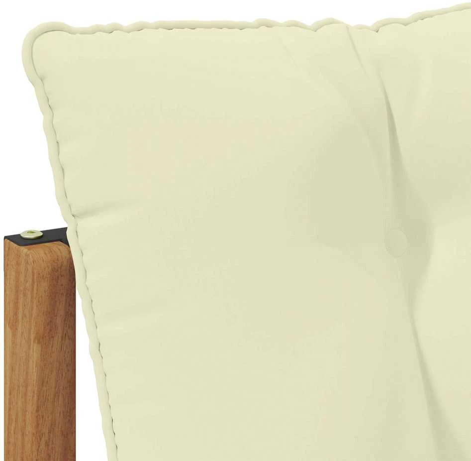 3 vnt. Lauko vidurinė ir kampinė sofa Natūrali