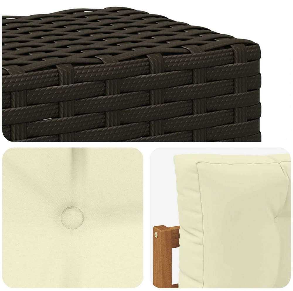 Lauko Vidurinis Sofa Natūrali