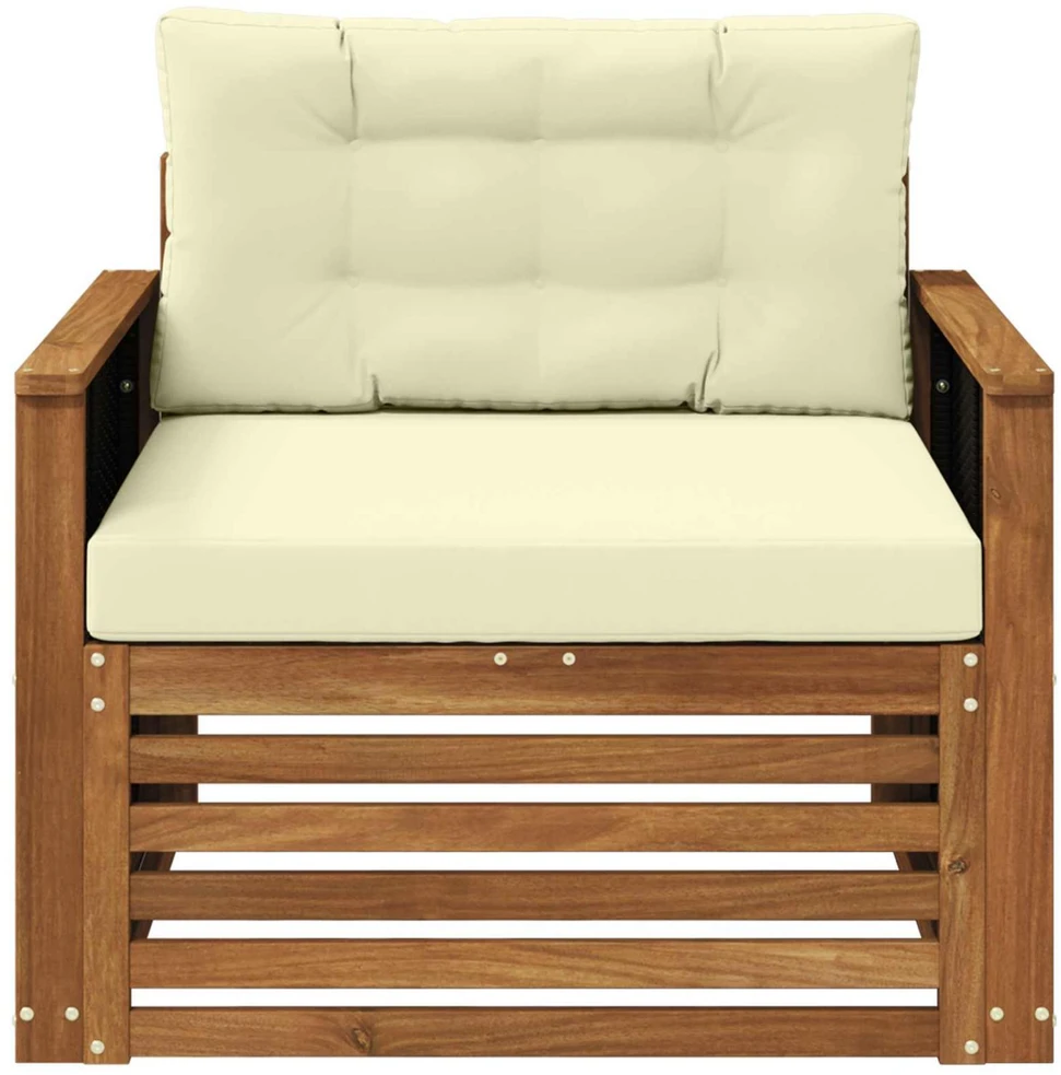 Lauko Vidurinis Sofa Natūrali