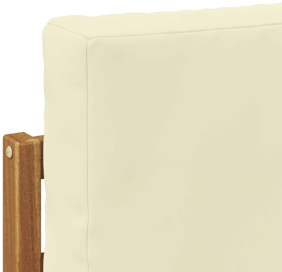 Lauko Vidurinis Sofa Kietos akacijos mediena Natūrali