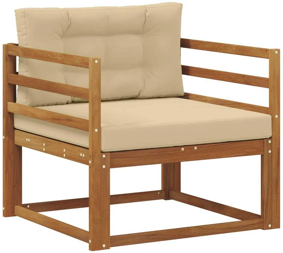 Lauko Vidurinis Sofa Natūrali