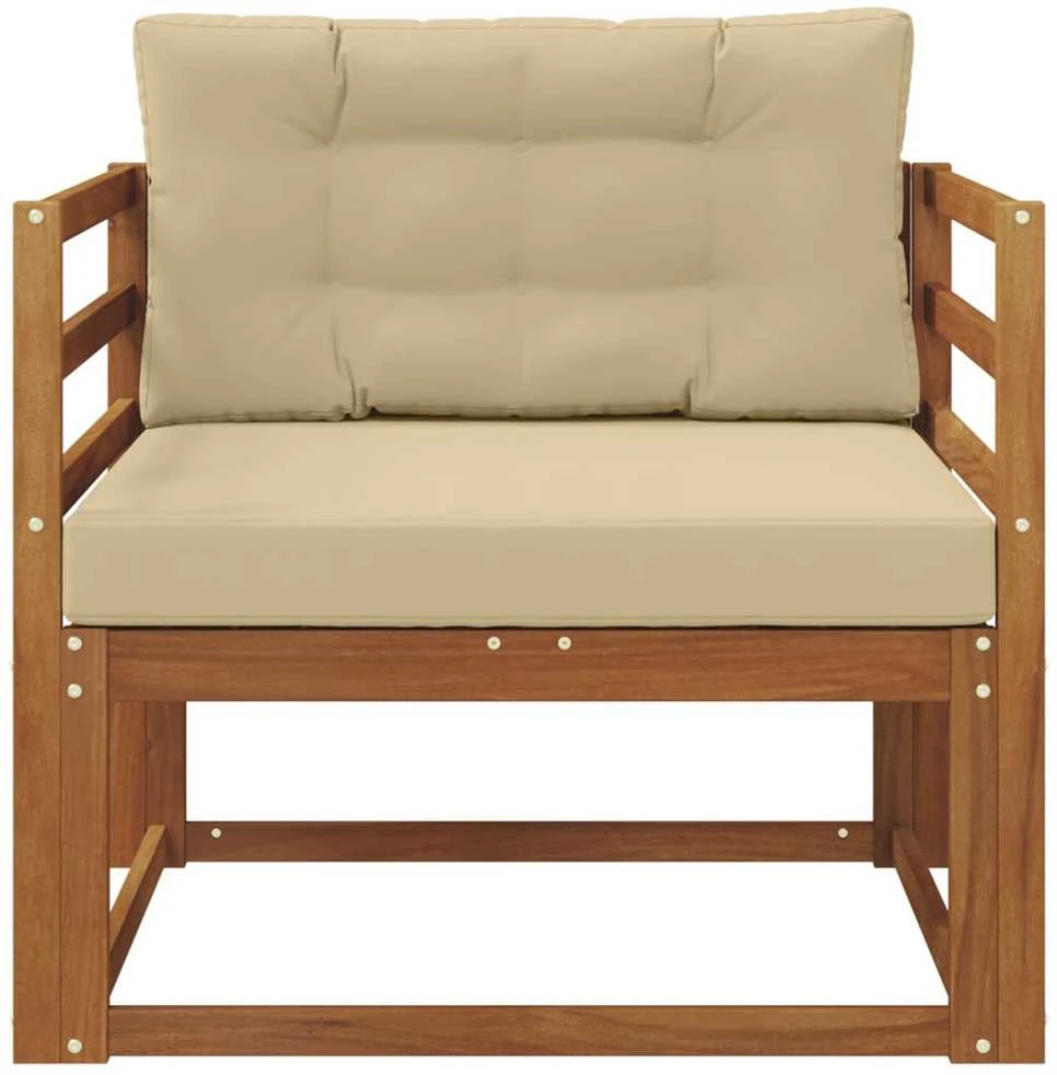 Lauko Vidurinis Sofa Natūrali