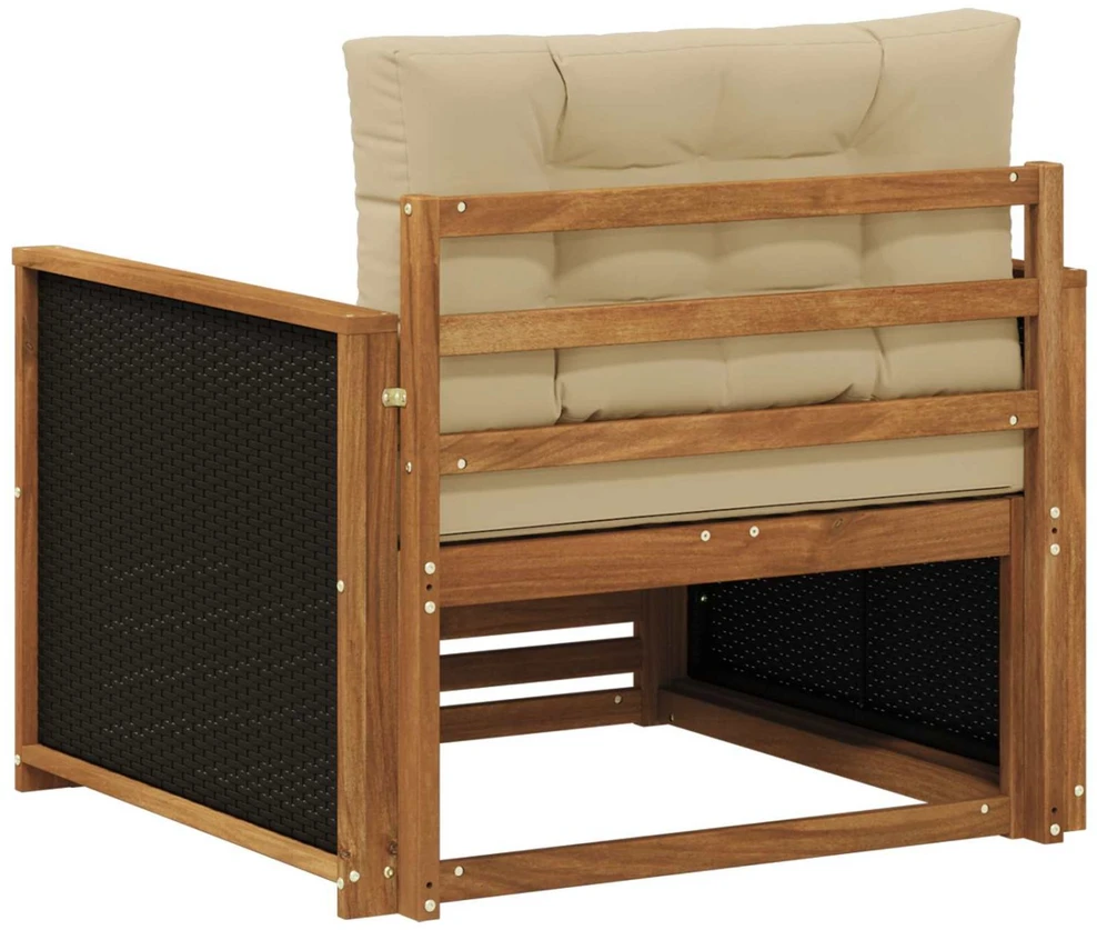 Lauko Vidurinis Sofa Natūrali