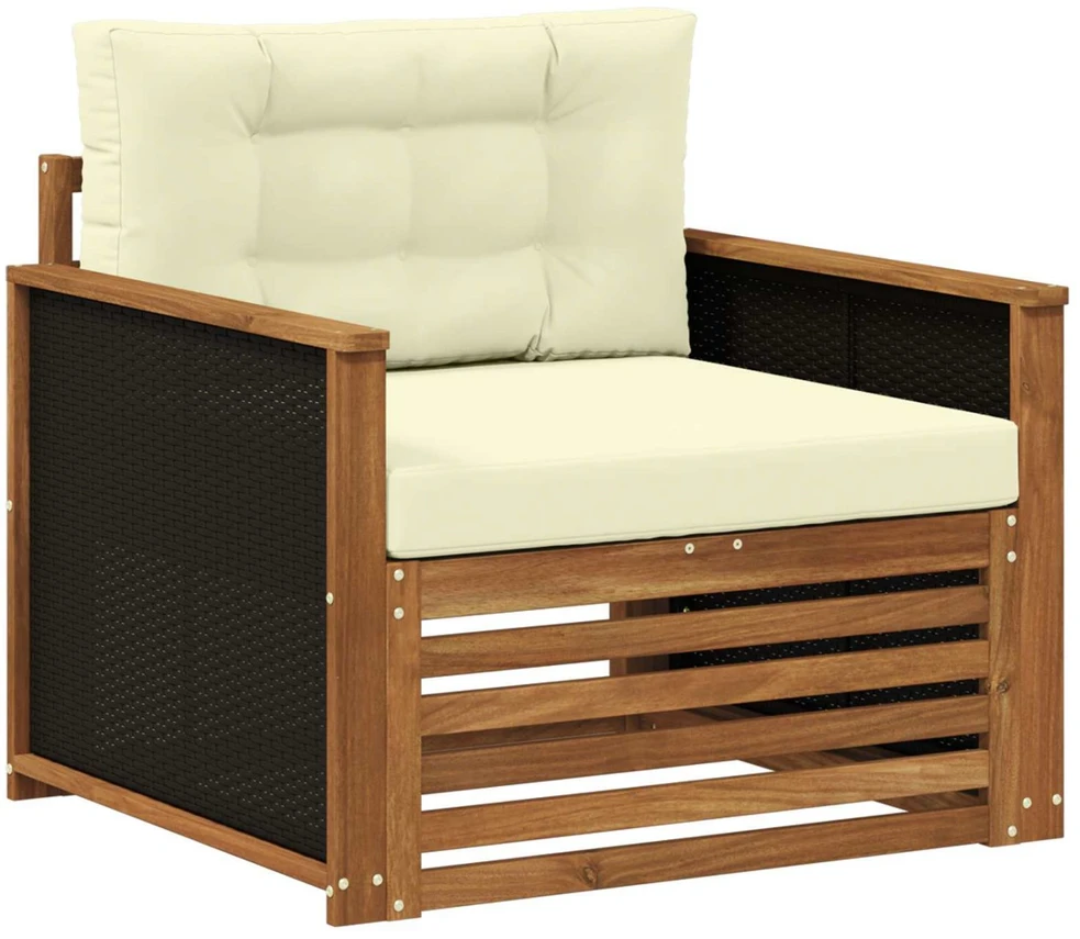 Lauko Vidurinis Sofa Natūrali
