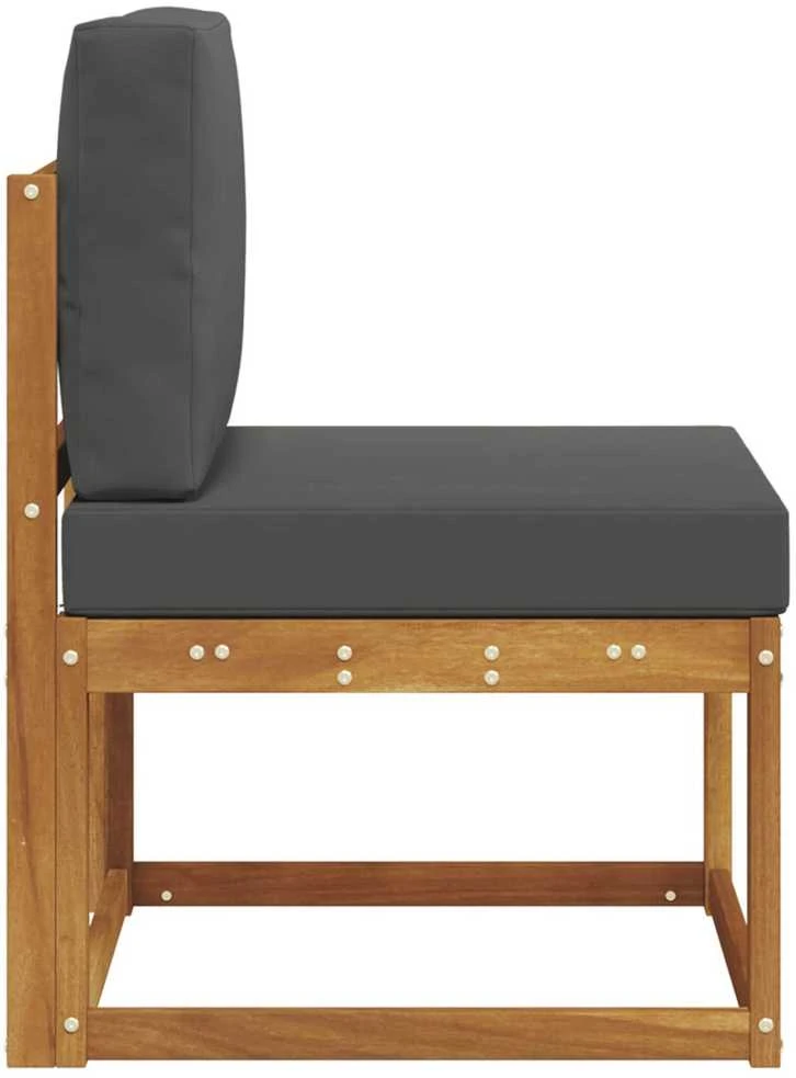 Lauko Vidurinis Sofa Kietos akacijos mediena Natūrali