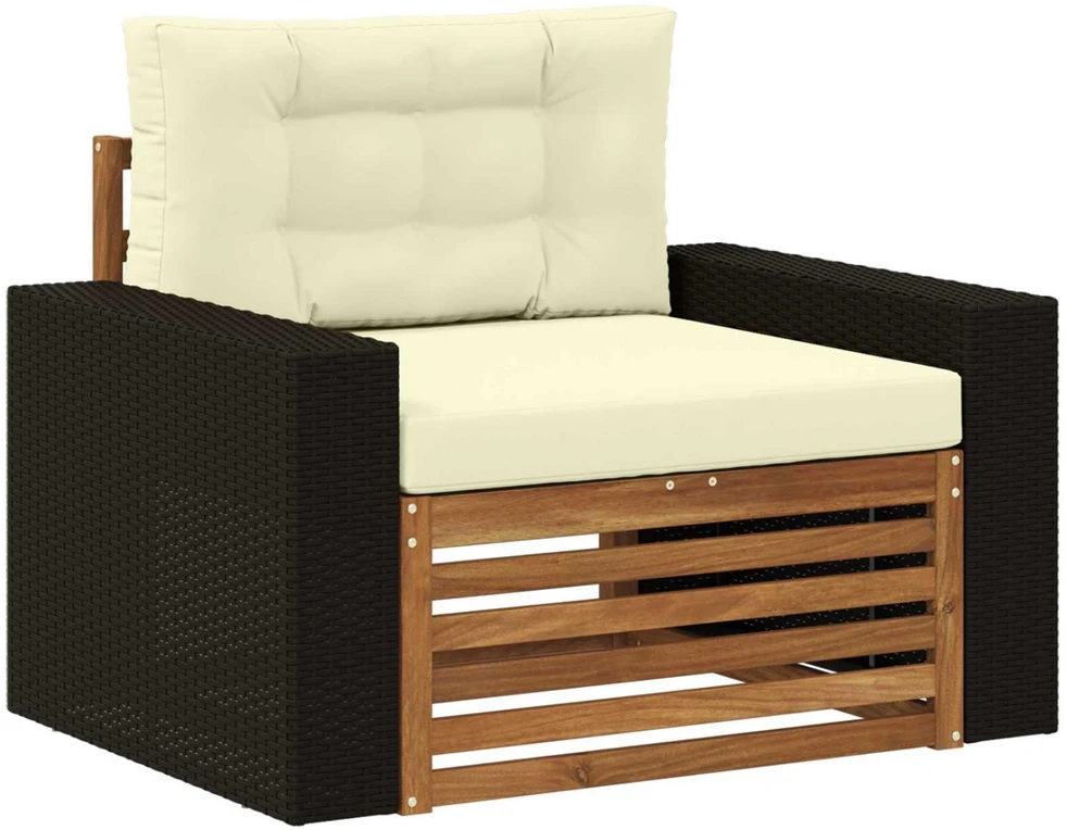 Lauko Vidurinis Sofa Natūrali