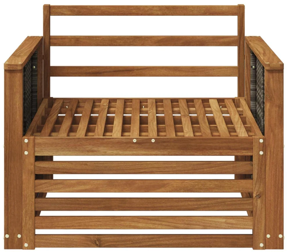 Lauko Vidurinis Sofa Natūrali