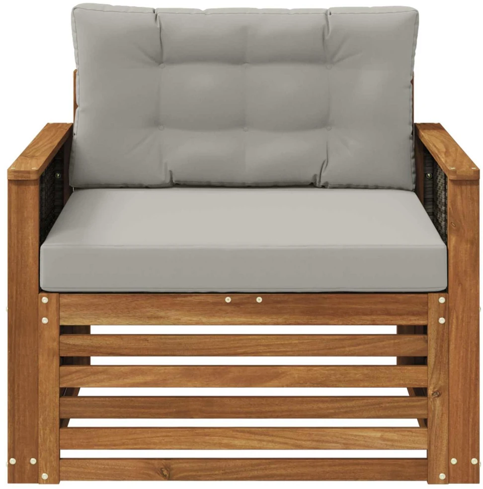 Lauko Vidurinis Sofa Natūrali