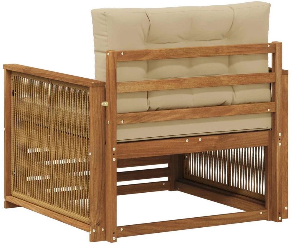 Lauko Vidurinis Sofa Natūrali