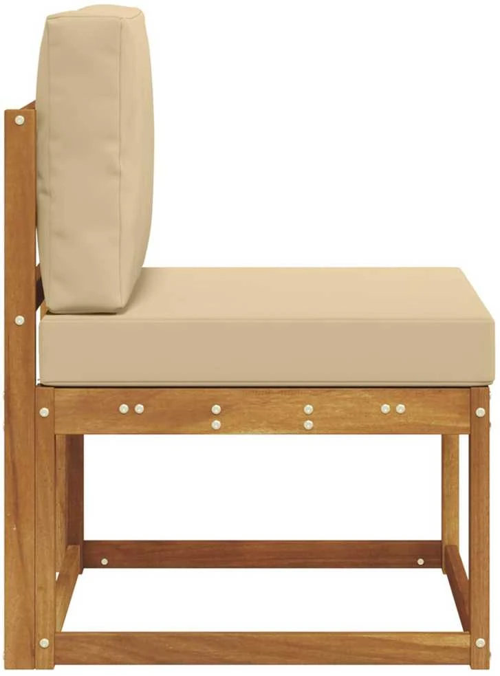 Lauko Vidurinis Sofa Kietos akacijos mediena