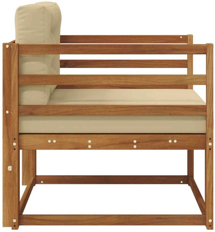 Lauko Vidurinis Sofa Natūrali