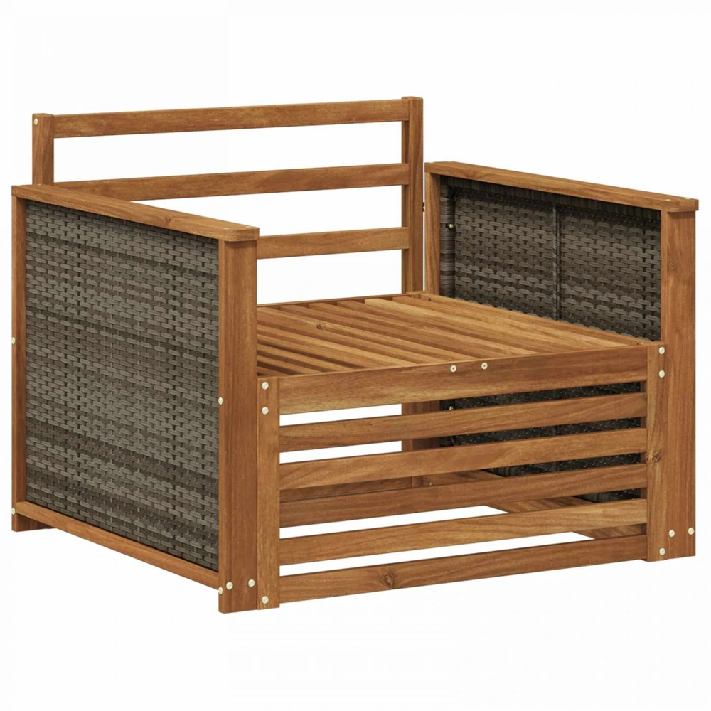 Lauko Vidurinis Sofa Natūrali