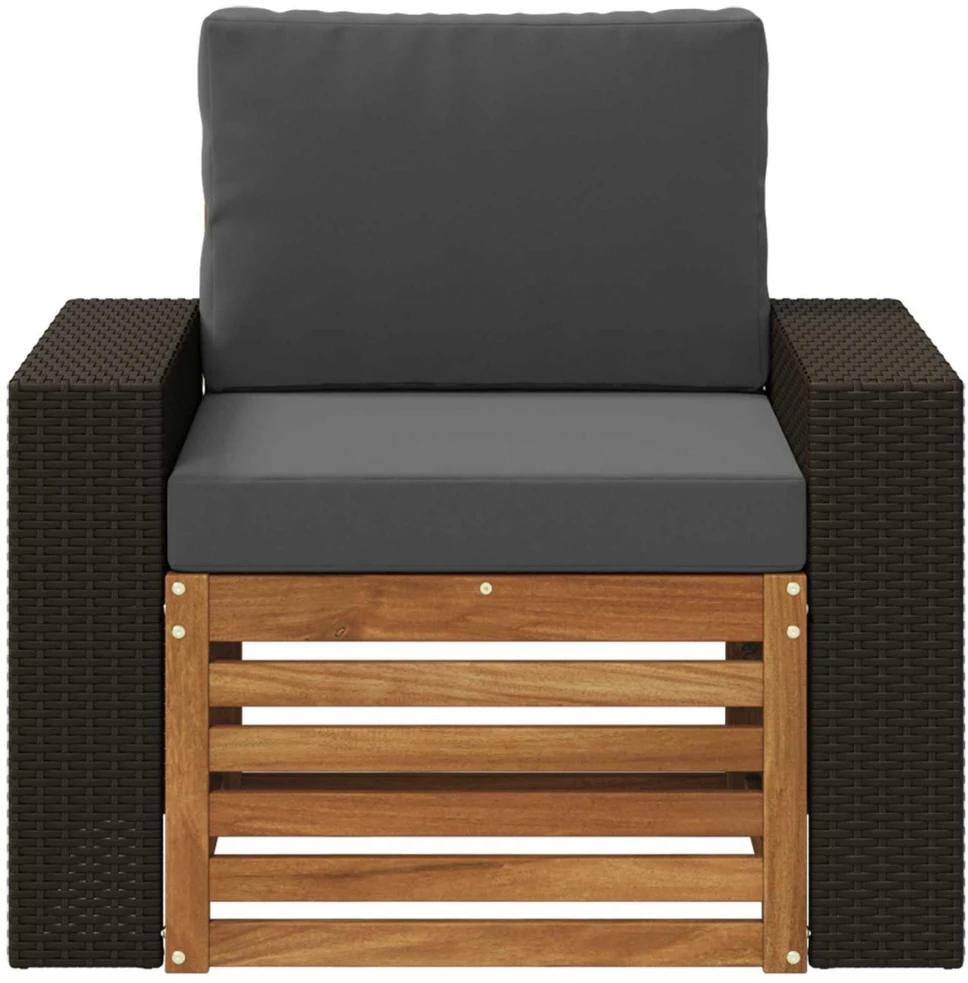 Lauko Vidurinis Sofa Natūrali