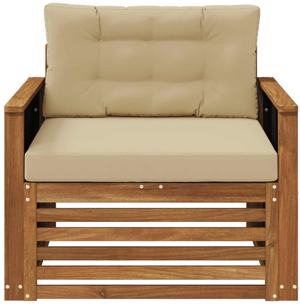 Lauko Vidurinis Sofa Natūrali