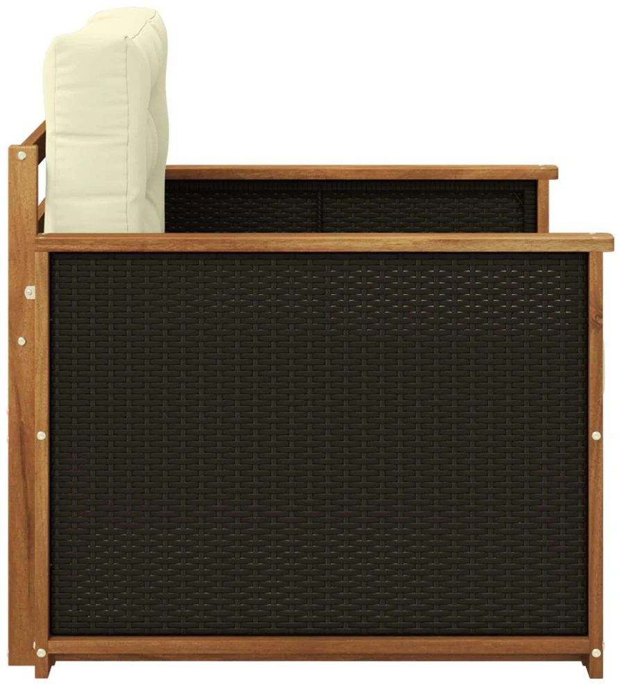 Lauko Vidurinis Sofa Natūrali