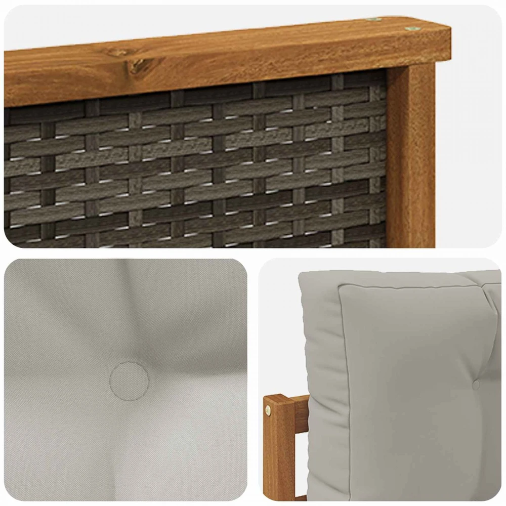 Lauko Vidurinis Sofa Natūrali