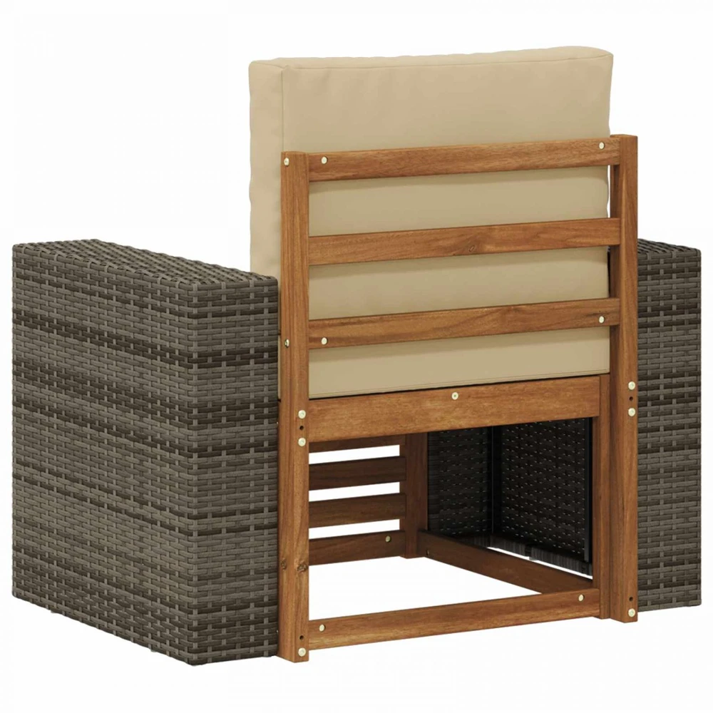 Lauko Vidurinis Sofa Natūrali
