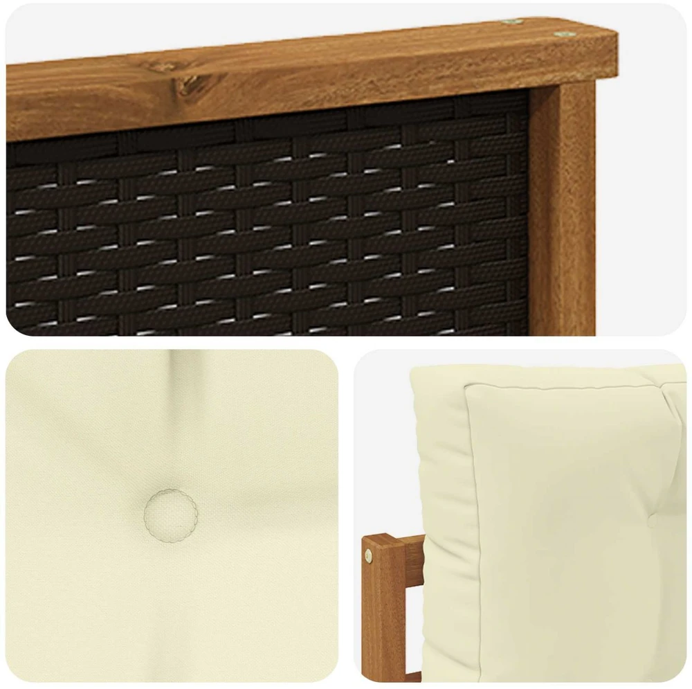 Lauko Vidurinis Sofa Natūrali