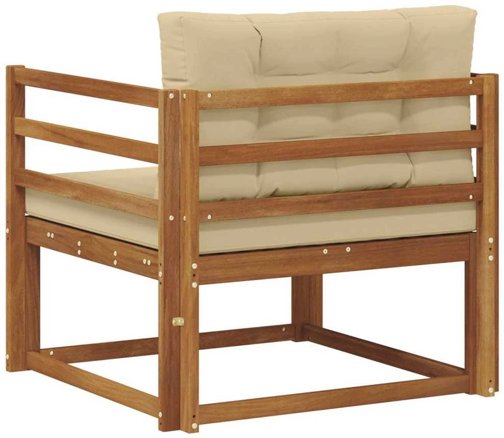 Lauko Vidurinis Sofa Natūrali