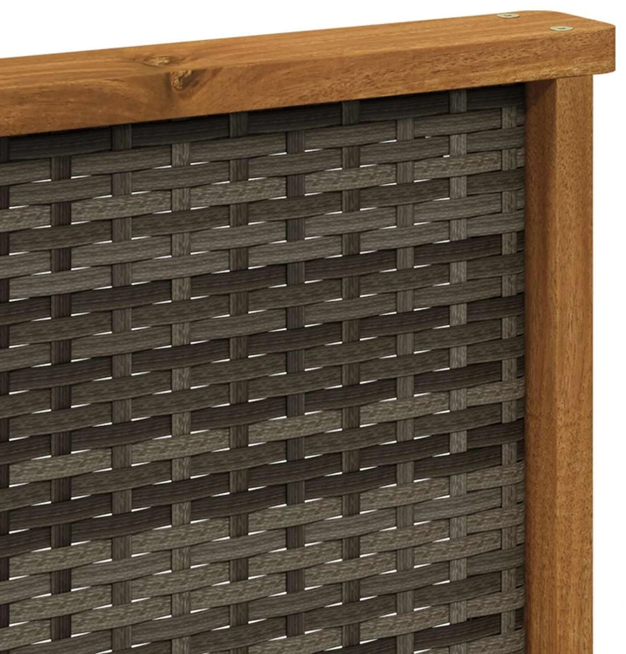Lauko Vidurinis Sofa Kietos akacijos mediena Natūrali