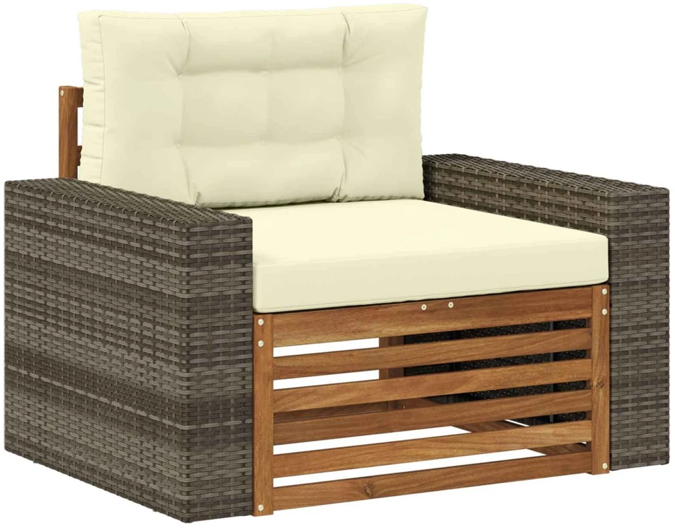 Lauko Vidurinis Sofa Natūrali