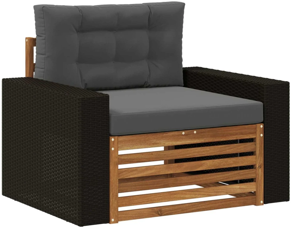 Lauko Vidurinis Sofa Natūrali