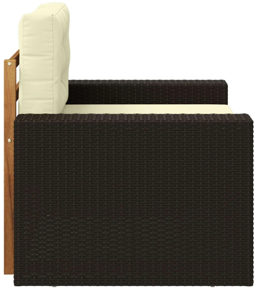 Lauko Vidurinis Sofa Natūrali