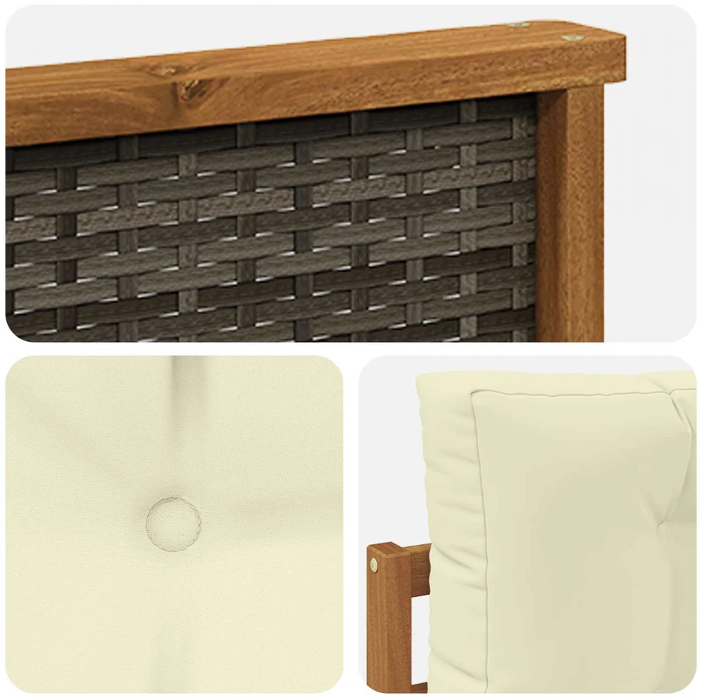 Lauko Vidurinis Sofa Natūrali