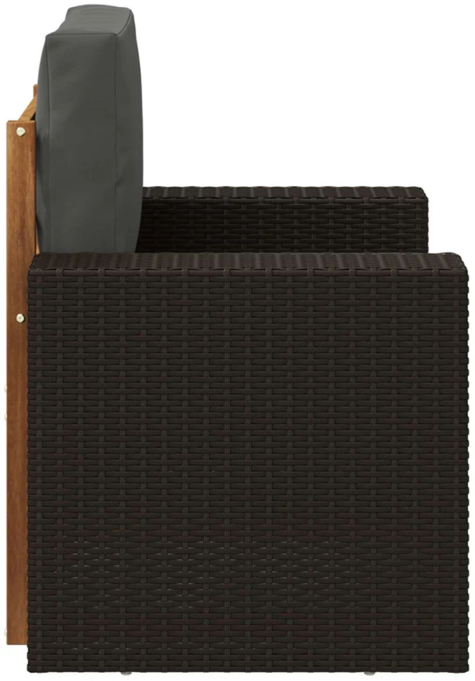 Lauko Vidurinis Sofa Natūrali