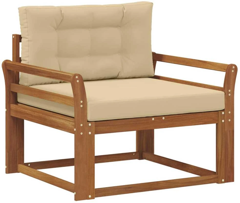 Lauko Vidurinis Sofa Natūrali