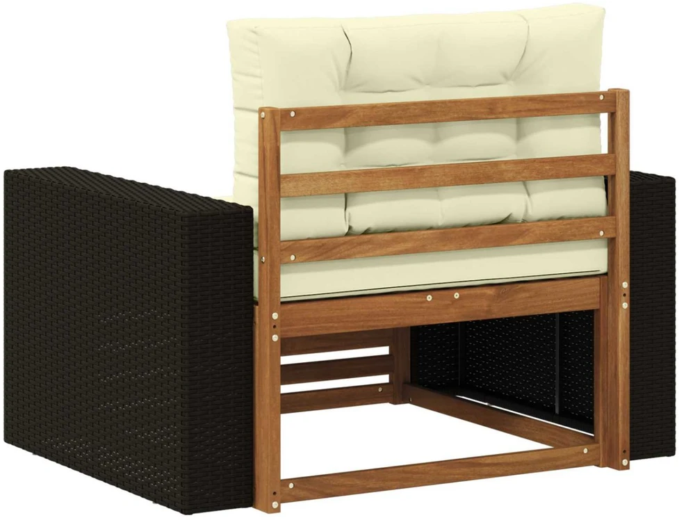 Lauko Vidurinis Sofa Natūrali