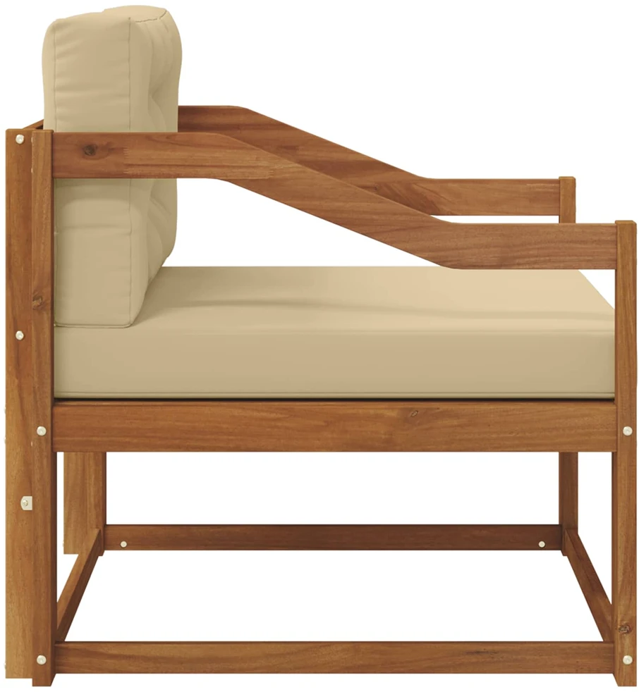 Lauko Vidurinis Sofa Natūrali
