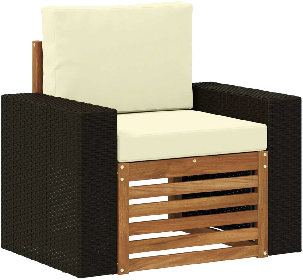 Lauko Vidurinis Sofa Natūrali
