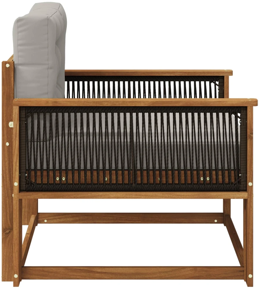 Lauko Vidurinis Sofa Natūrali