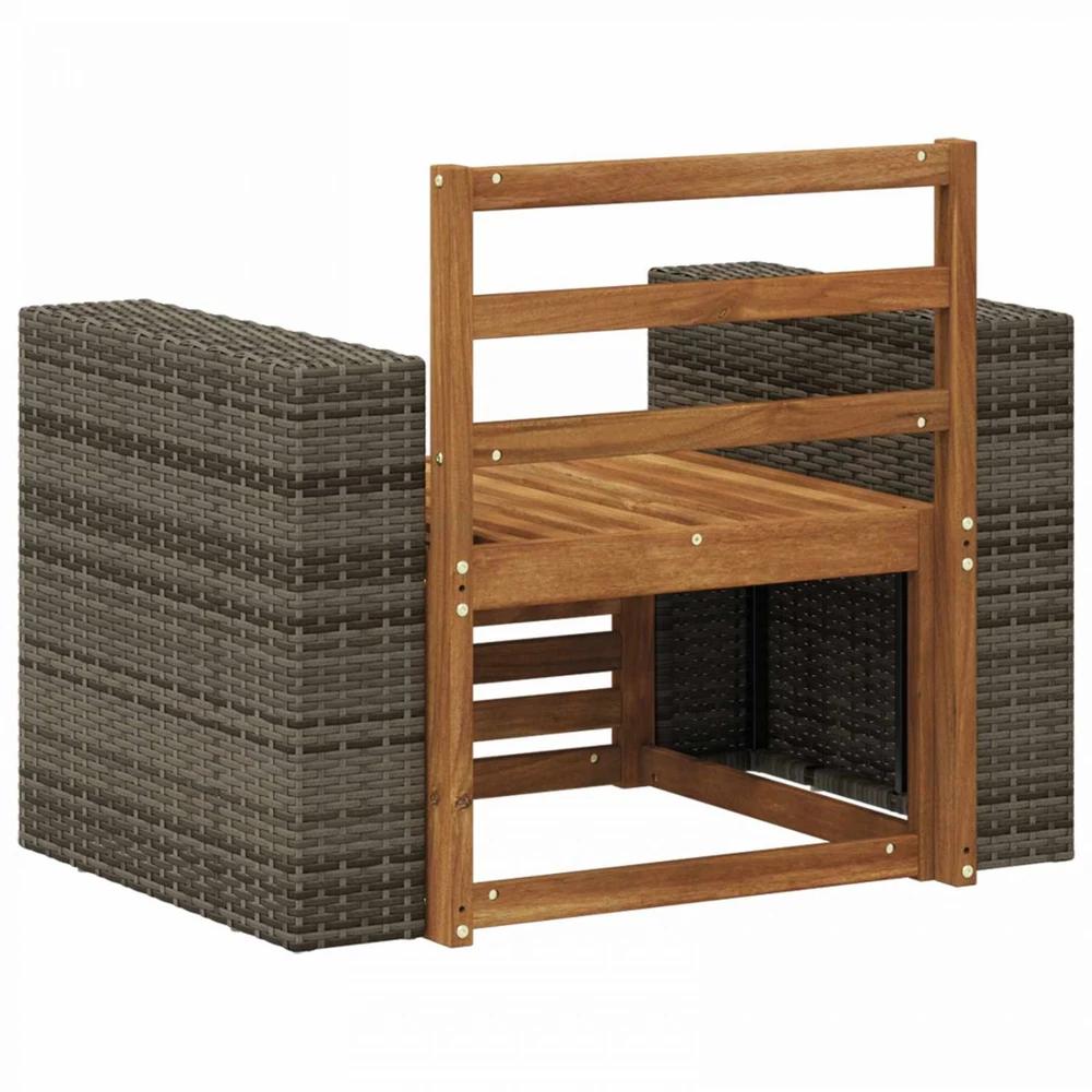 Lauko Vidurinis Sofa Natūrali