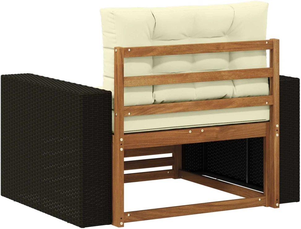 Lauko Vidurinis Sofa Natūrali