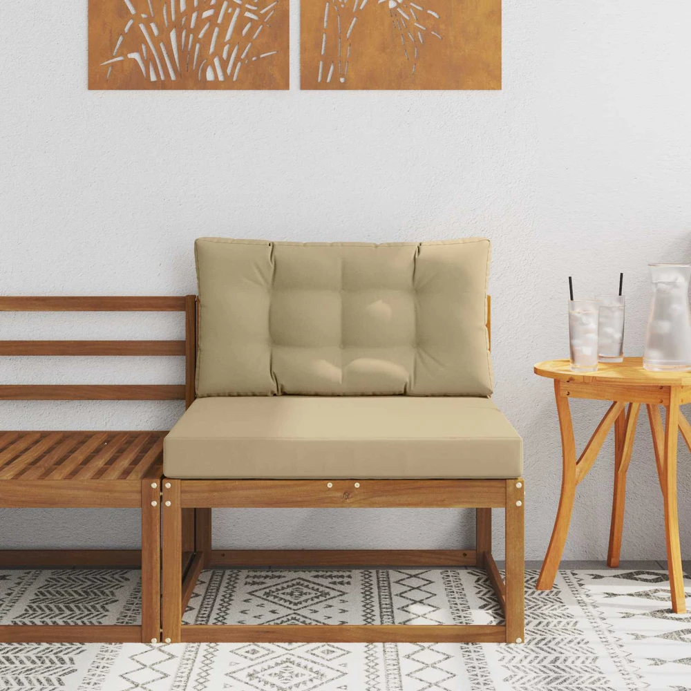 Lauko Vidurinis Sofa Natūrali