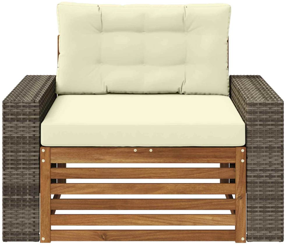 Lauko Vidurinis Sofa Natūrali